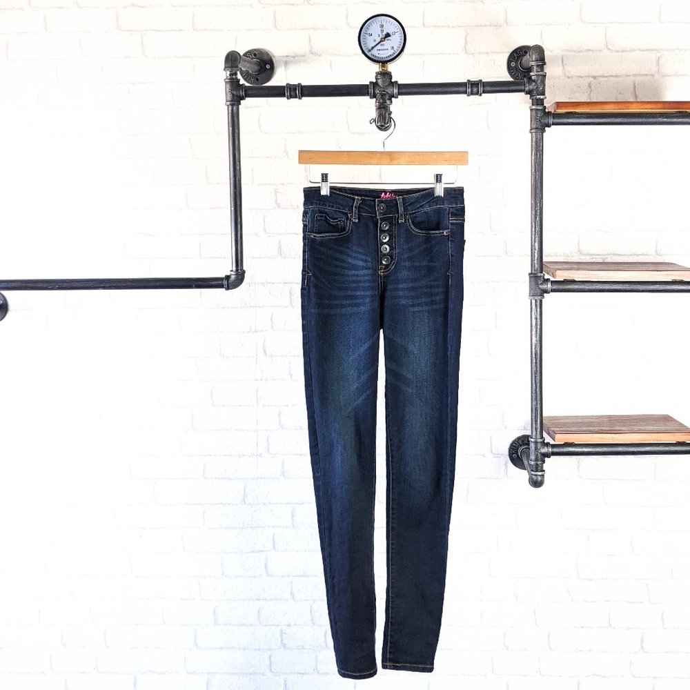 Tokyo Darling Blue High Rise Skinny Jeans